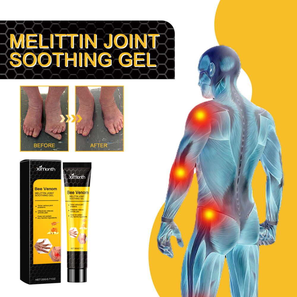 Bee Venom Joint Care Gel relieves aching muscles and bones with gentle care and improves joint stiffness and discomfort #JL04-XIA06-A251-20-YE1 - Image 3