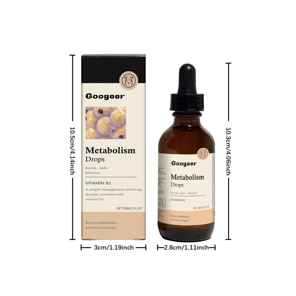 Metabolism Vitamin drops lower metabolism body treatment #WM-GOI02-A053-30-BK1 - Image 2