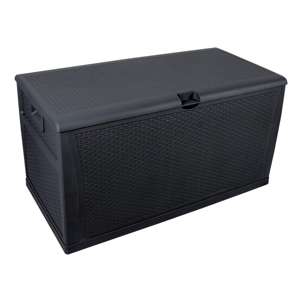 120gal 460L Outdoor Garden Plastic Storage Deck Box Chest Tools Cushions Toys Lockable Seat Waterproof #SY-74744138