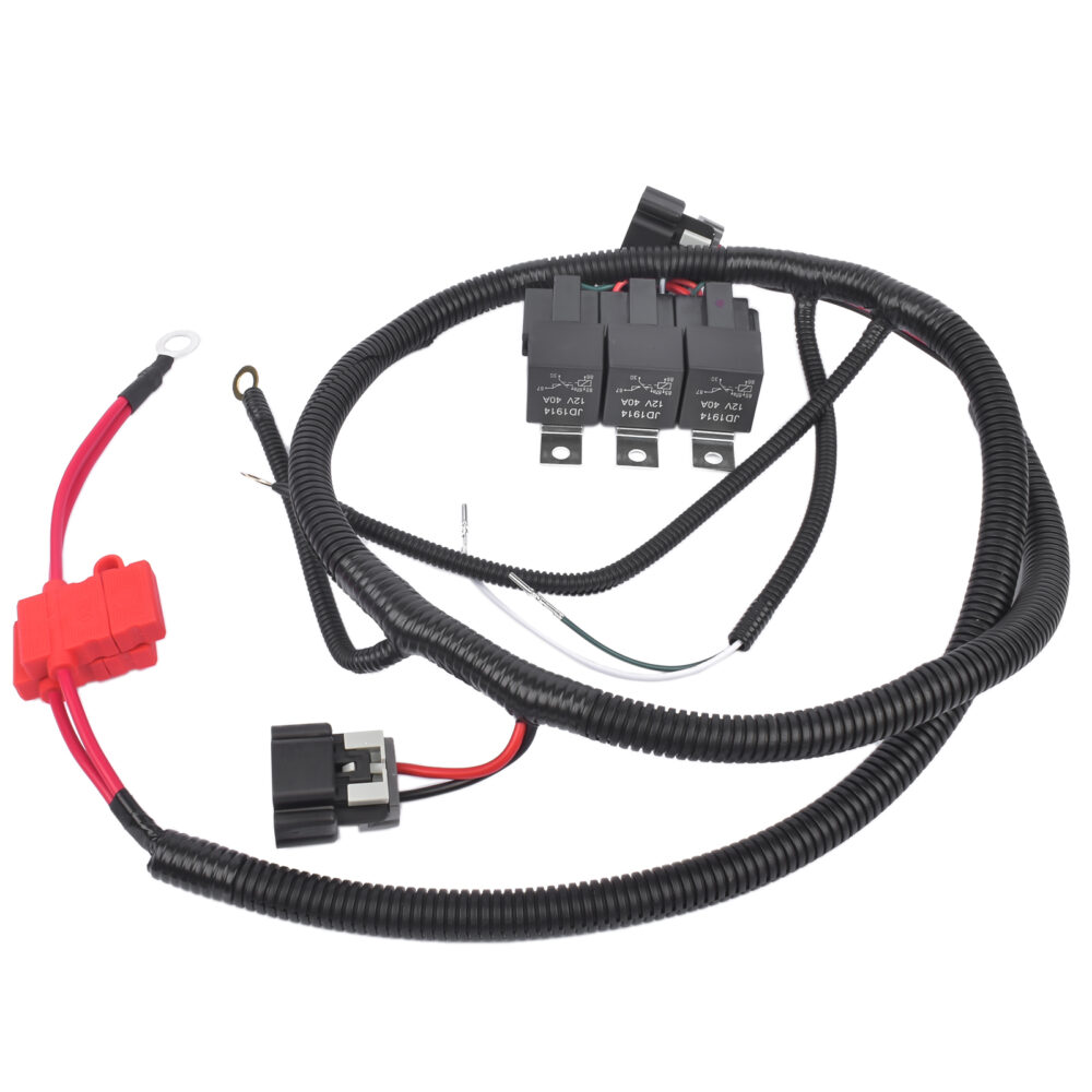 Dual Electric Fan Upgrade Wiring Harness For 1999–2006 ECU Control GM Silverado #JL06-80332619 - Image 6