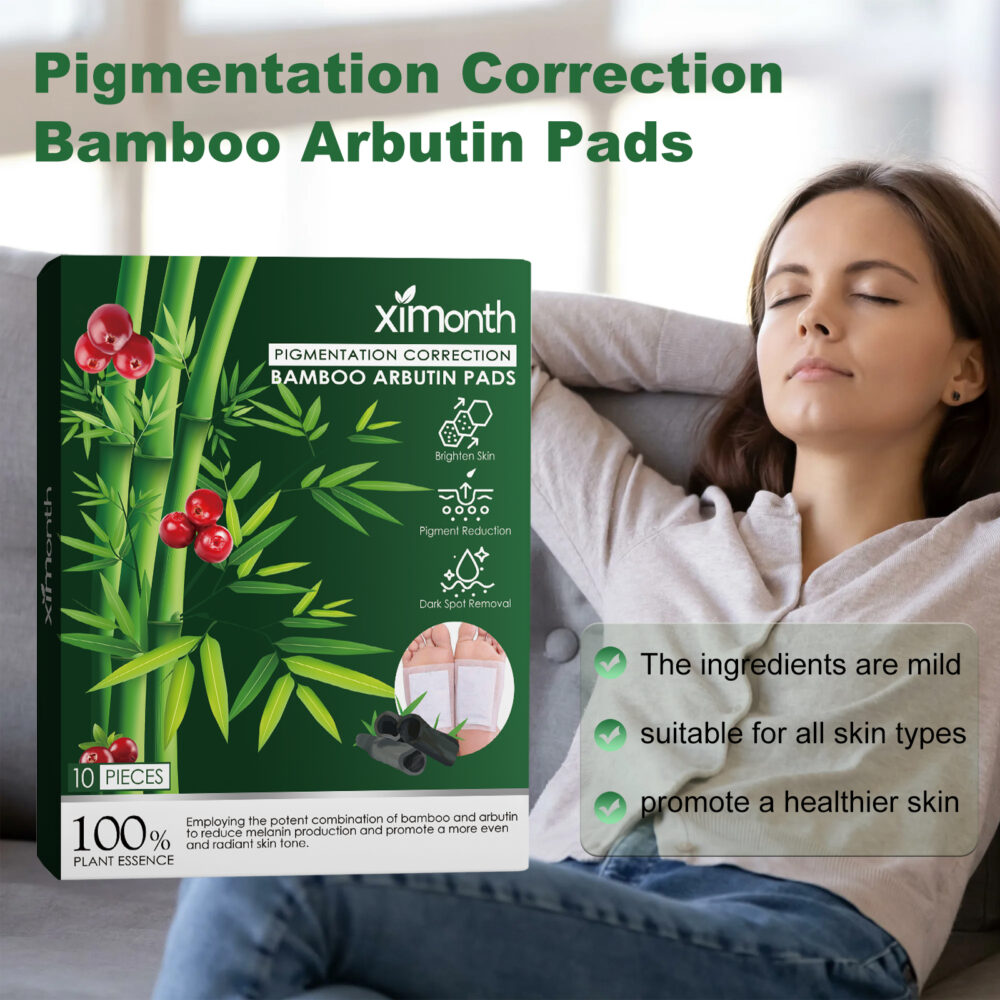 Bamboo charcoal deep Cleaning foot patch relieves body stress, improves sleep, cleans skin and beautifies skin #JL04-XIB04-A013-10-GN1 - Image 6