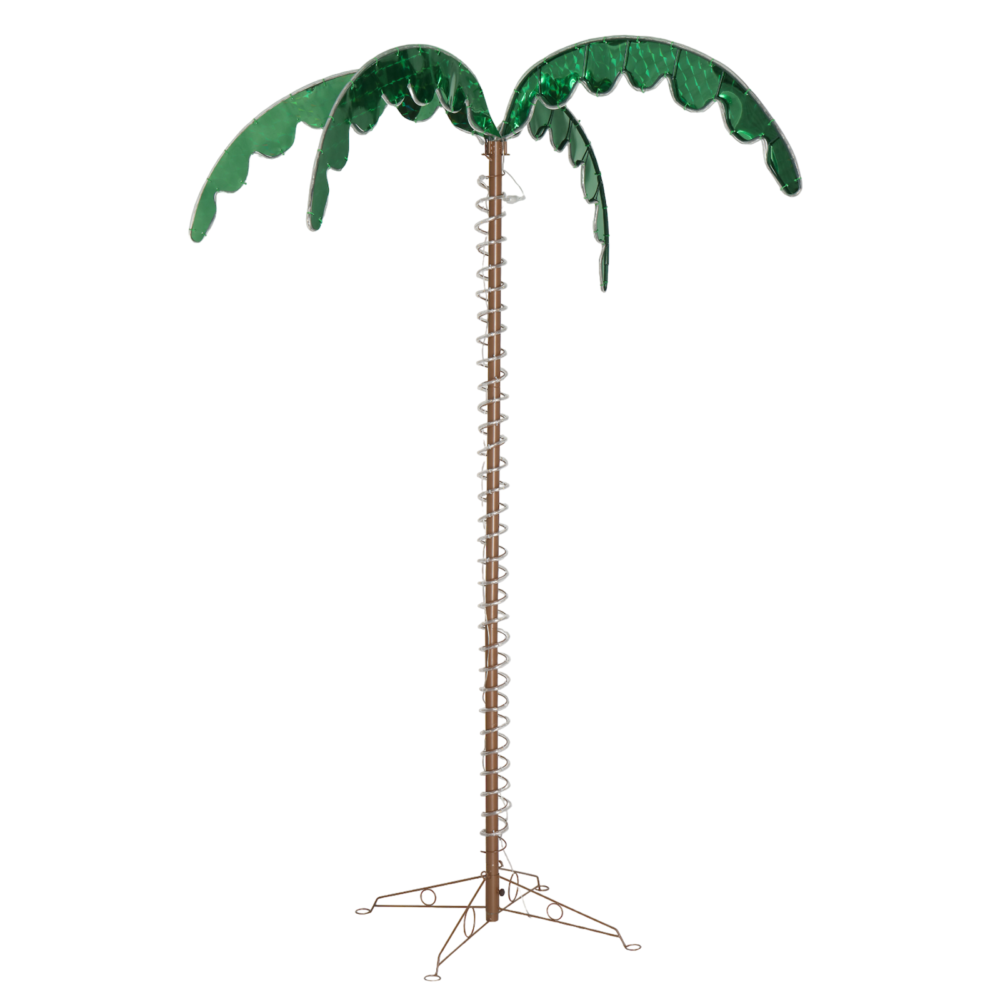 7ft 306 Lights 31V 6W Coconut Tree Lights Garden Tree Lights Decoration #SY-54685844