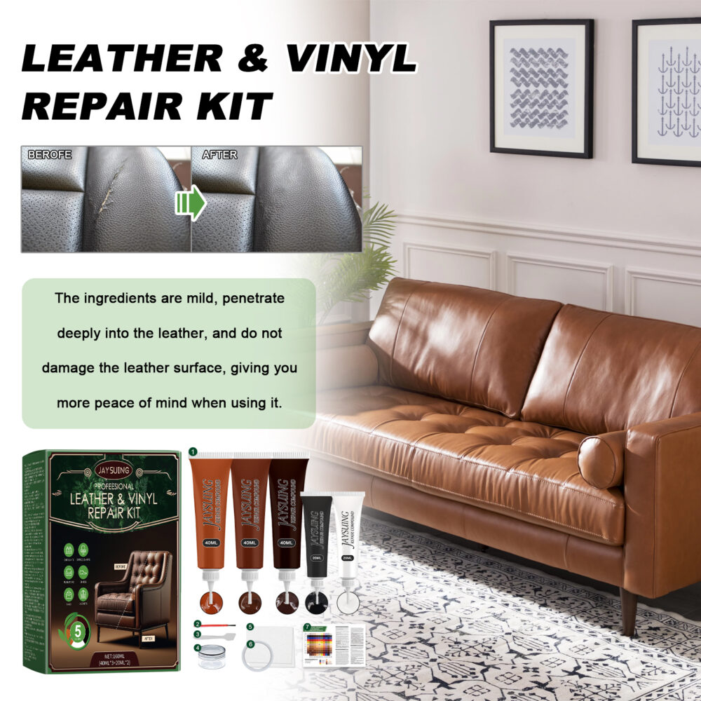 Furniture leather repair kit Furniture sofa leather bag refurbished anti-cracking maintenance care #JL04-CNJAC05-A002-1-GN3 - Image 7