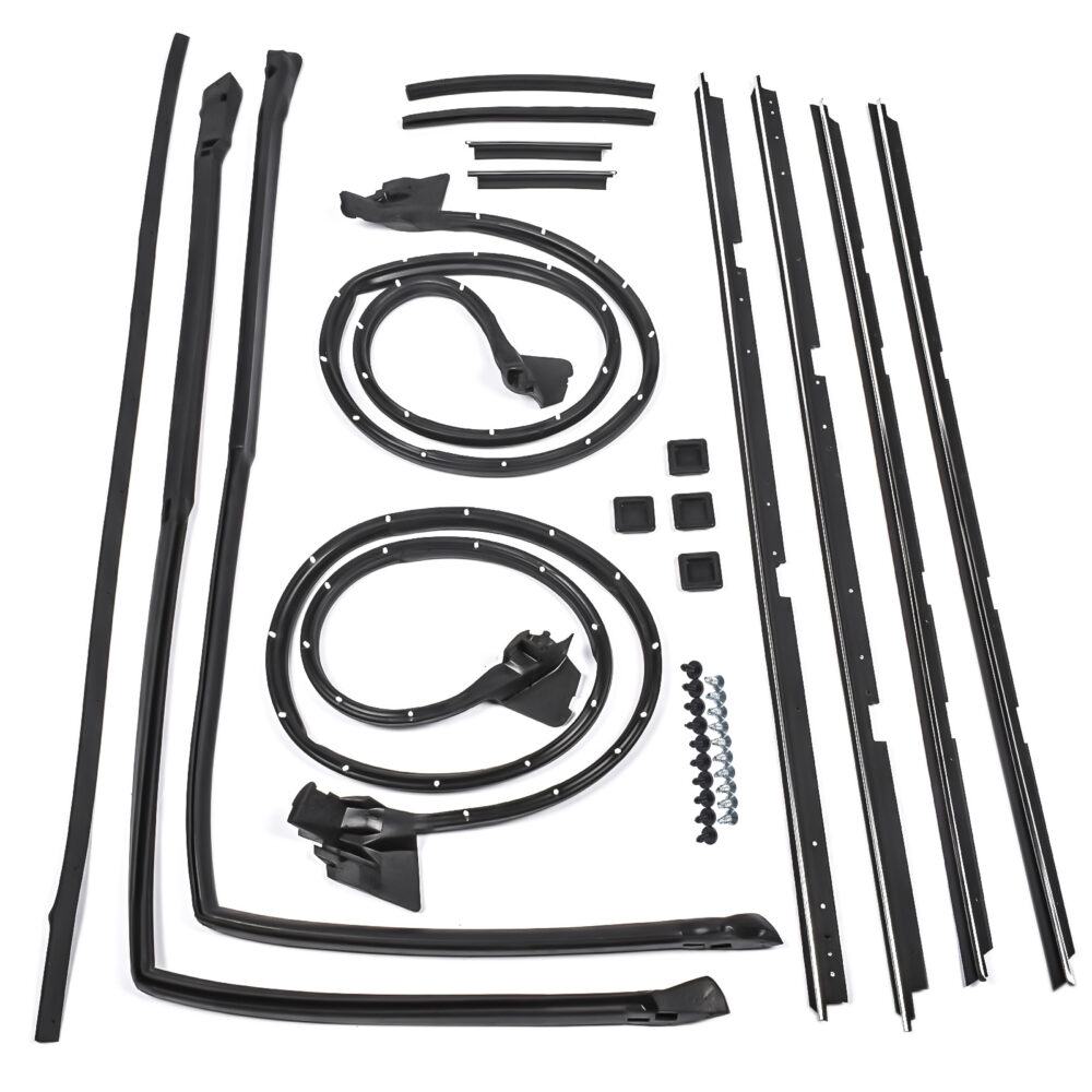 17Pcs Door Tailgate Weatherstripping Seal Kit For Chevy El Camino GMC Caballero 1978-1987 2135478 #JL06-89836068 - Image 2