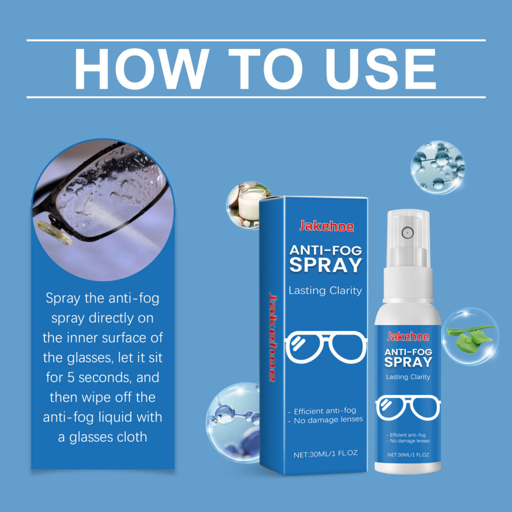 Glasses anti-fog cleaning spray Glasses anti-fog clear vision cleaning lens maintenance spray #JL04-JHC09-A015-1-BU1 - Image 11