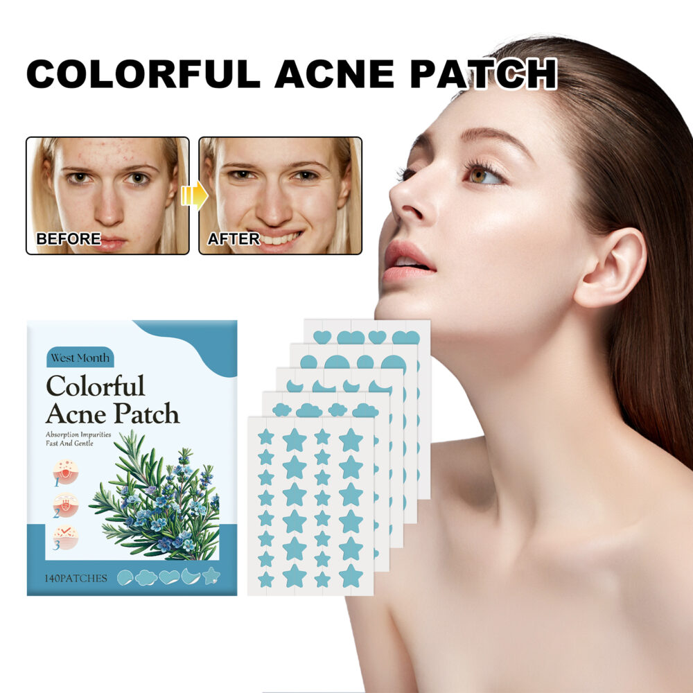 Blue Acne Patch Mild Clean and Repair Acne Facial Impurities Care patch #JL04-WEA05-A003-140-BU1