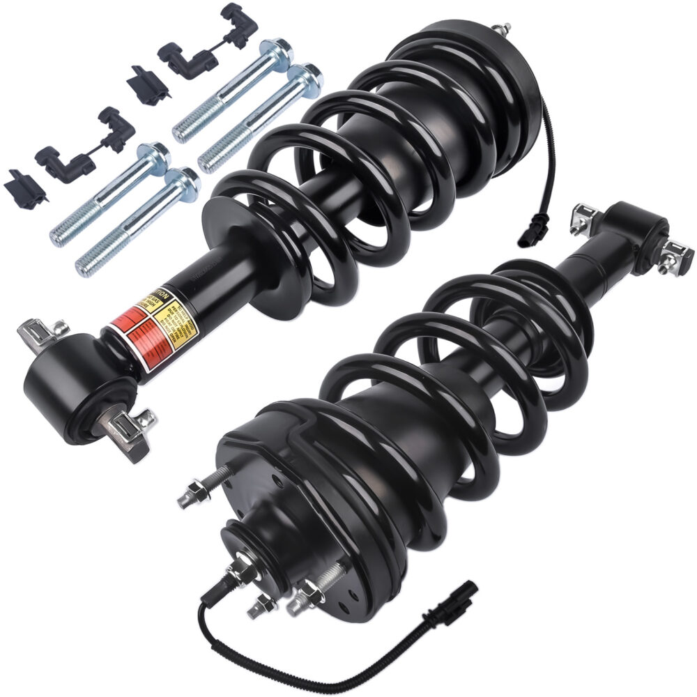 2× Front Shock Strut Coil Spring Assembly Magnetic Ride For Cadillac Escalade Chevy Tahoe GMC Yukon 2015-2020 84977478 84176631 23312167 23151123 #JL06-53350397