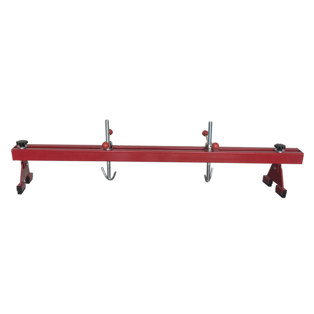 Engine Load Leveler 1100lbs Capacity Support Bar Transmission W/ Dual Hook Red #JL06-08391221 - Image 16