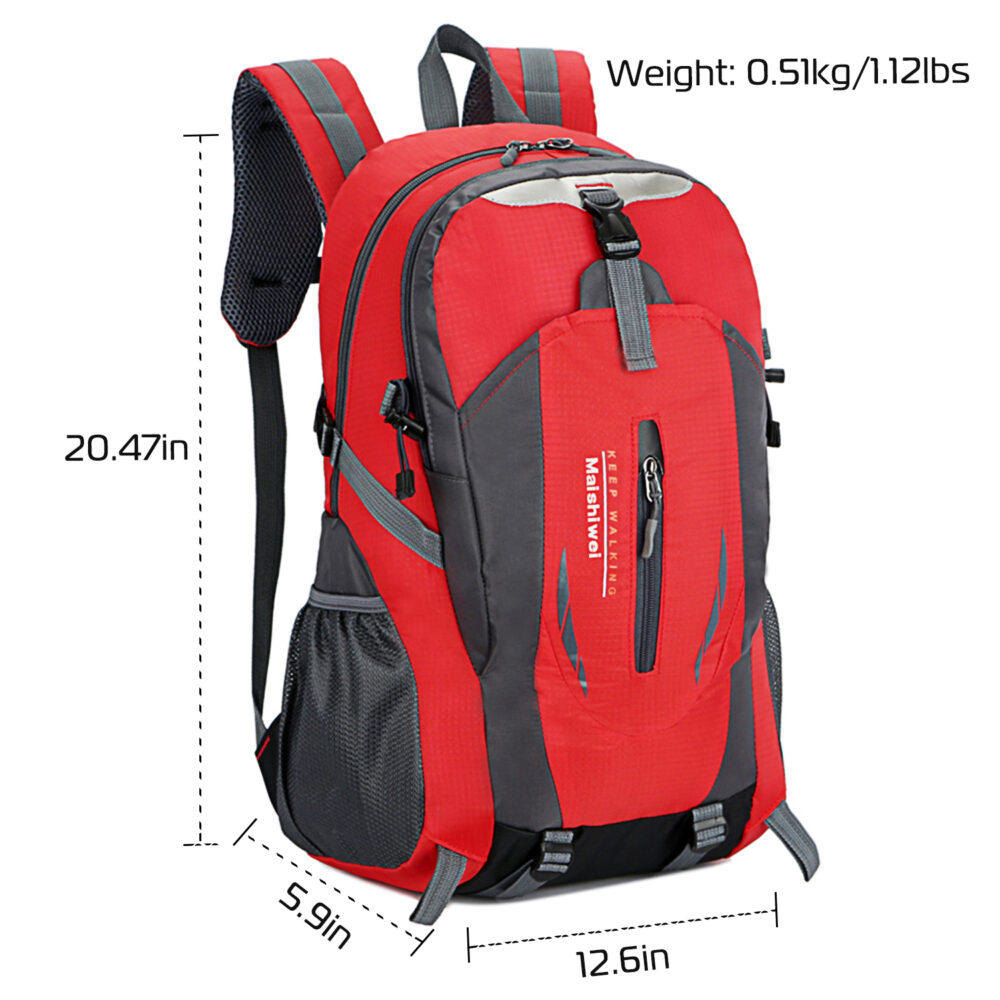 Hiking Daypack,36L Outdoor Backpack Waterproof Daypack Travel Knapsack Water Resistant Lightweight Packable Backpack for Travel Camping Outdoor #SY-78023479 - Image 10