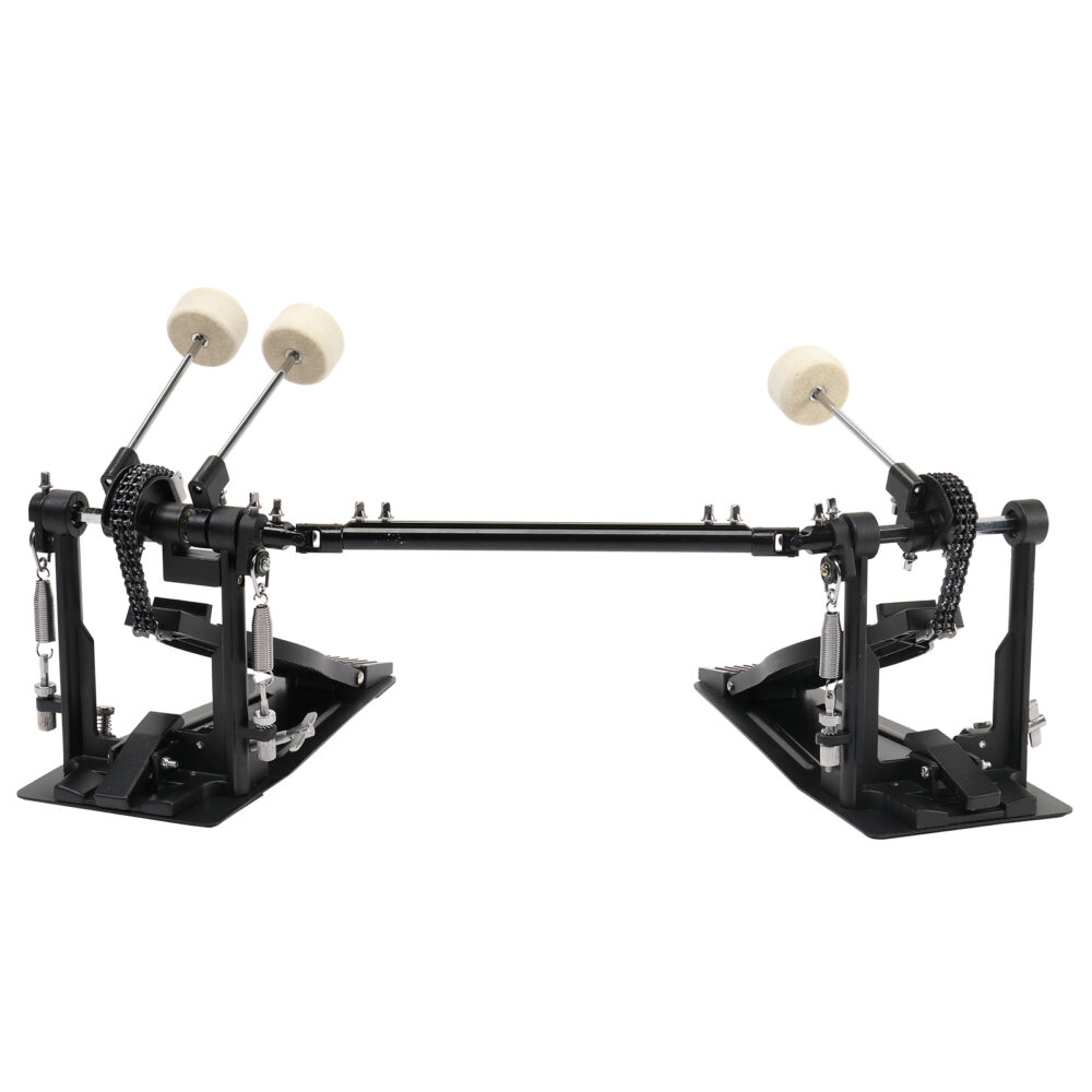 Wool Felt Hammer Double Drum Pedal Professional Double Bass Drum Pedal Black #JL06-99363475 - Image 14