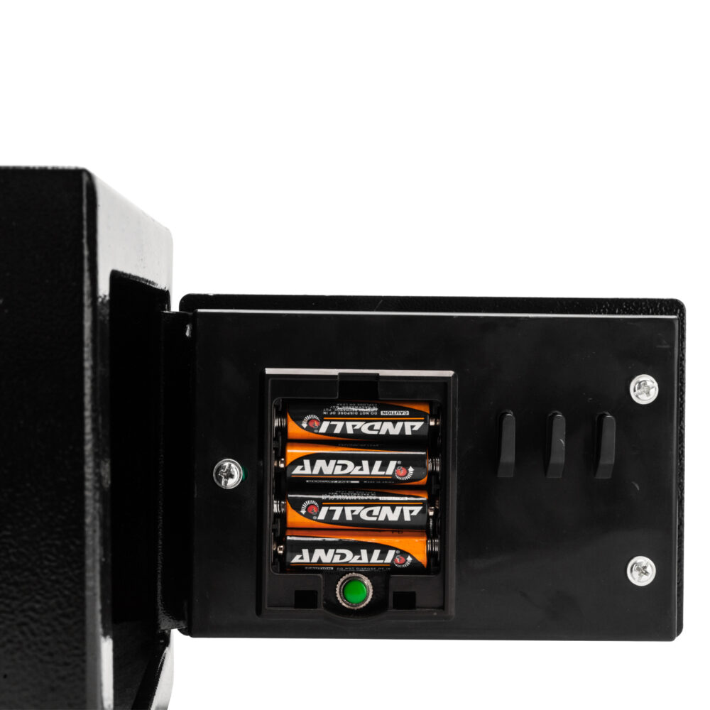 Mini Wall-in Style Electronic Code Metal Steel Box Safe Case 17EF Black #SY-61958008 - Image 13