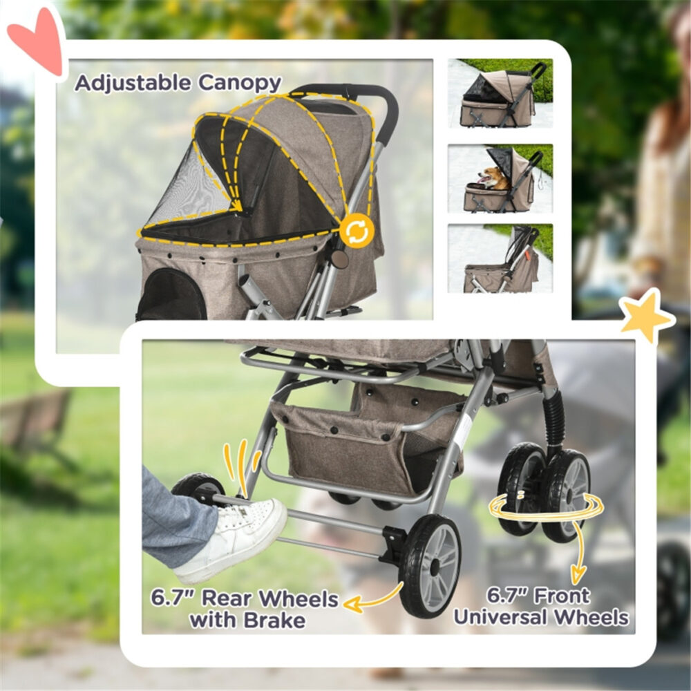 Dog Stroller /small animal cage/Pet cages #JL06-66120349 - Image 7