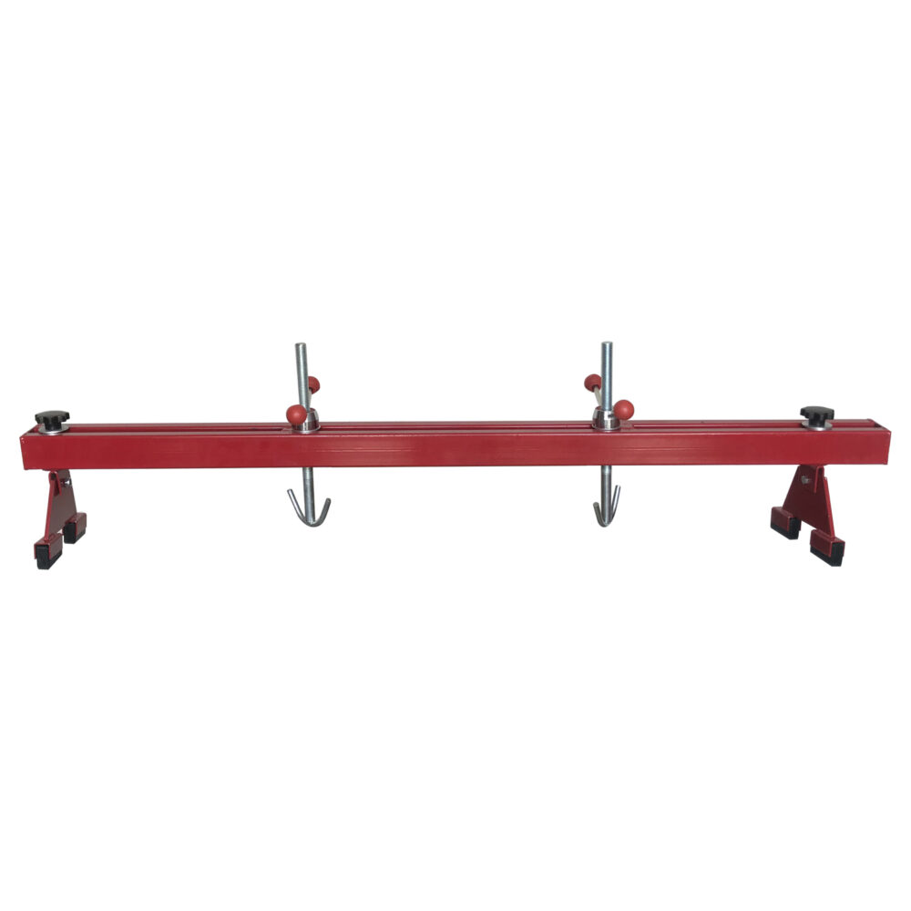 Engine Load Leveler 1100lbs Capacity Support Bar Transmission W/ Dual Hook Red #JL06-08391221 - Image 18