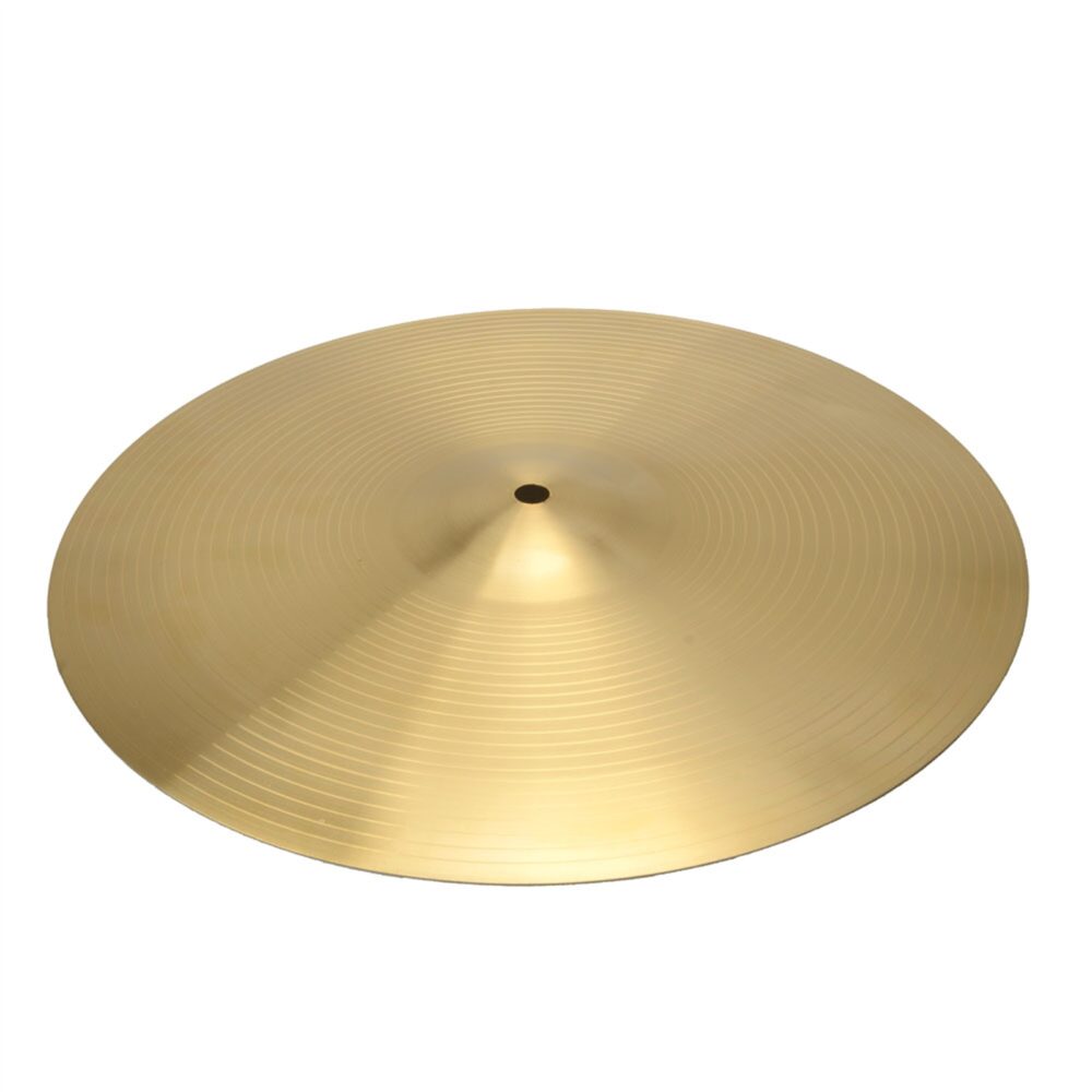 Professional 18" 0.8mm Copper Alloy Ride Cymbal for Drum Set Golden #JL06-00173036 - Image 4