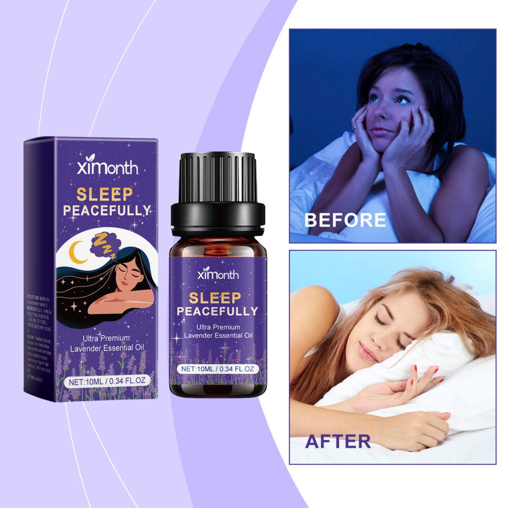 Lavender sleep Essential oil relieves physical discomfort light sleep relax body and mind care sleep essential oil #JL04-XIB07-A051-10-VT1