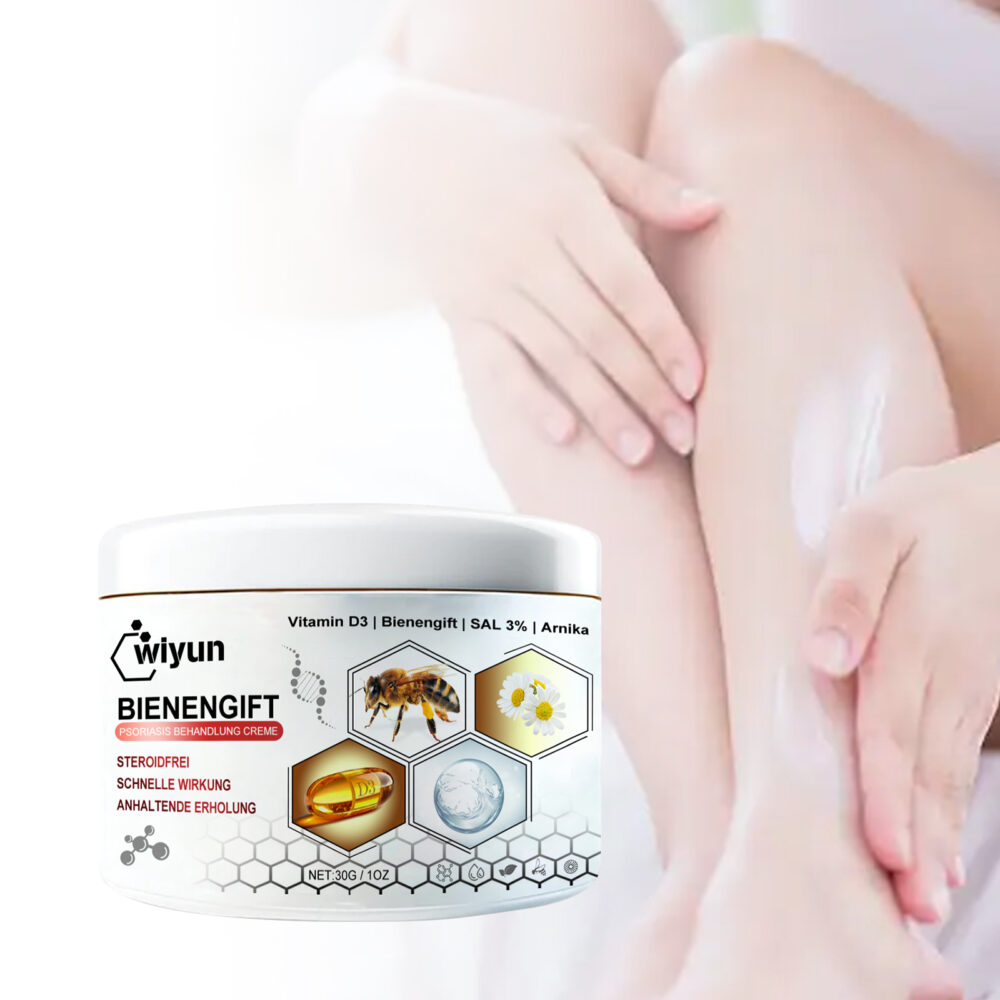 Bee Venom psoriasis Care Cream Relieves itchy, redness and moisturizing skin care cream #JL04-WYA06-A011-30-WH1