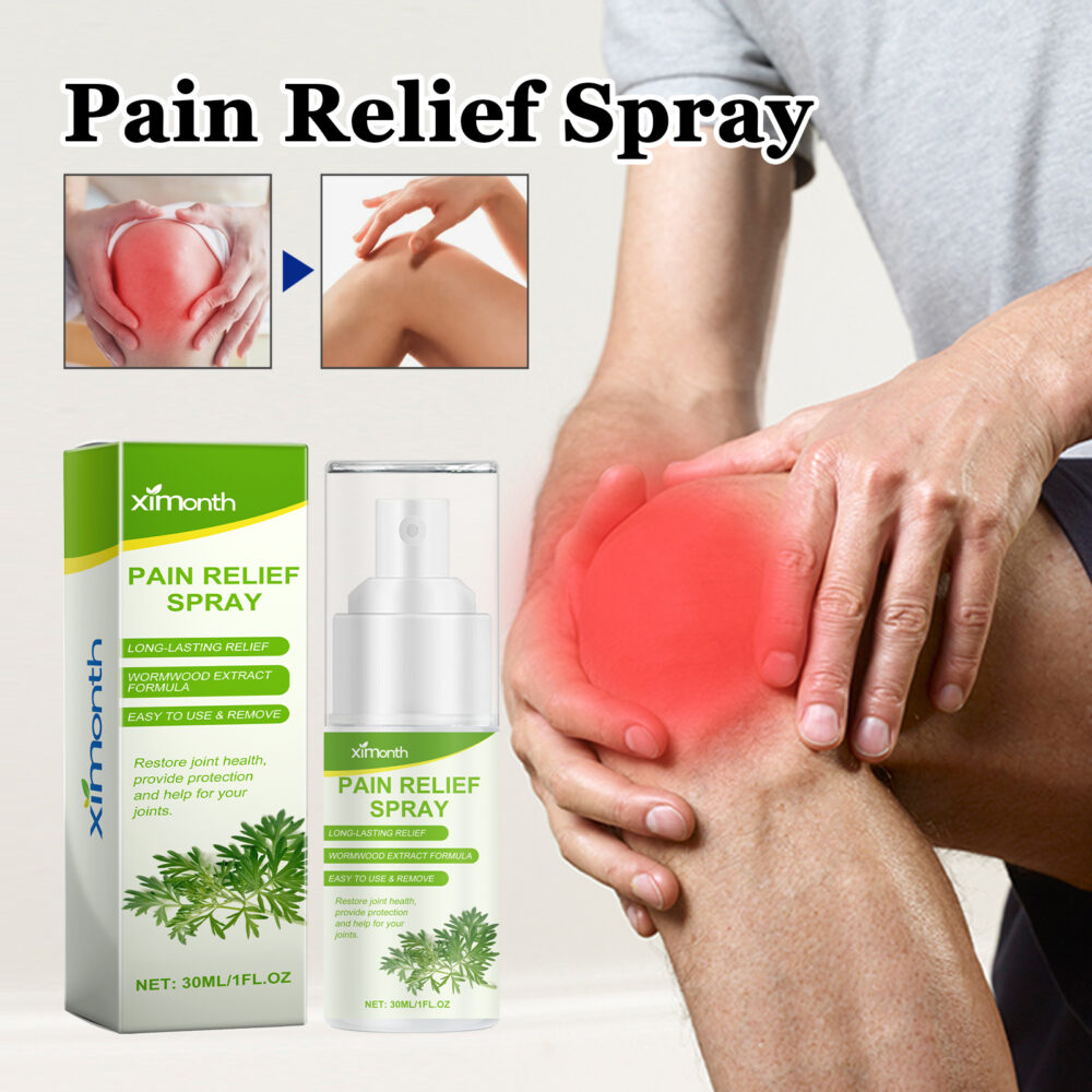 Wormwood sinewy Pain Relief Spray for lumbar, shoulder, cervical and knee joint pain care cream #JL04-XIB04-A012-30-GN2