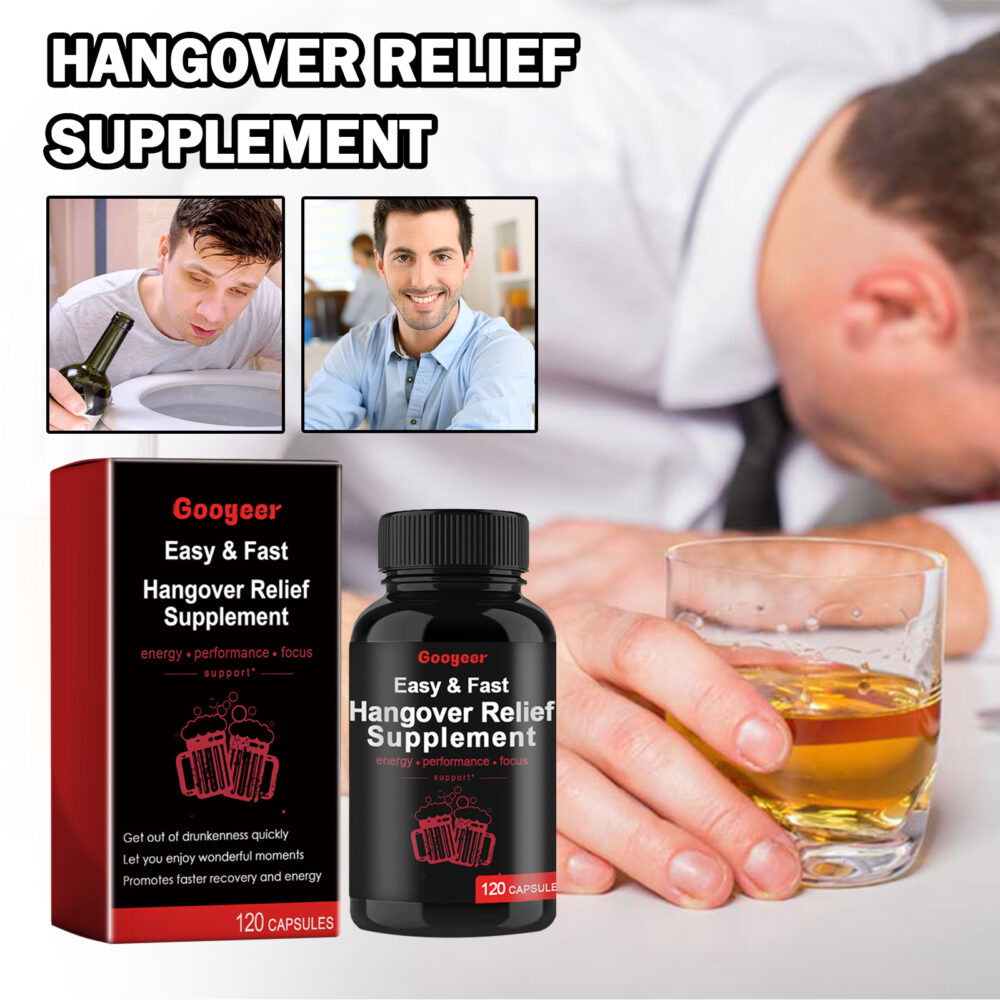 Hangover Relief Supplement Capsule Hangover Relief Supplement body treatment #JL04-GOB07-A020-120-BK1