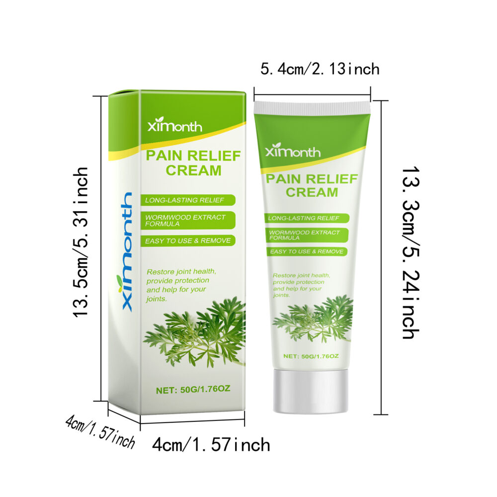 Wormwood muscle and bone pain relief cream to relieve hand and foot joints lumbar spine cervical knee pain cream #JL04-XIB04-A012-50-GN1 - Image 2