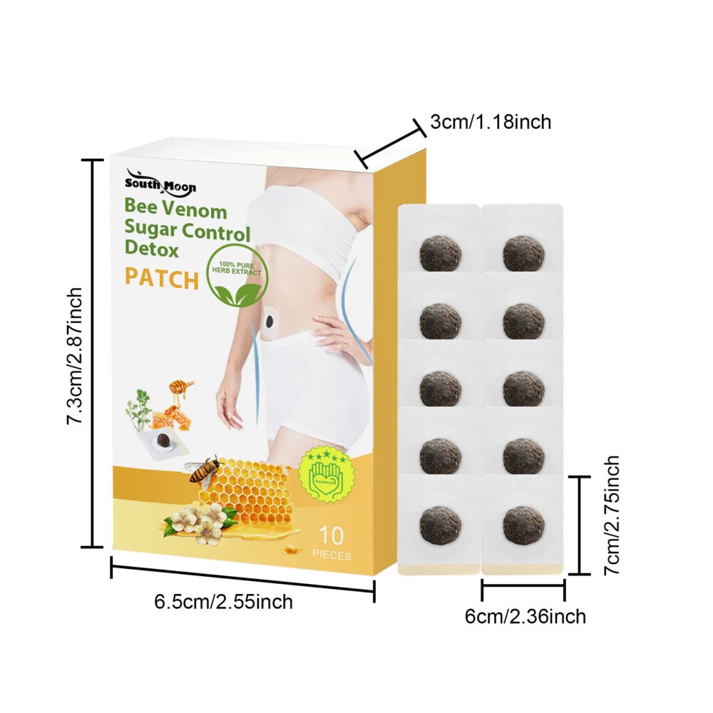 Bee Venom Body Shaping Patch Firming body fat arms Showing off the figure of the beautiful and caring tablet #JL04-SOB04-A020-10-YE1 - Image 2