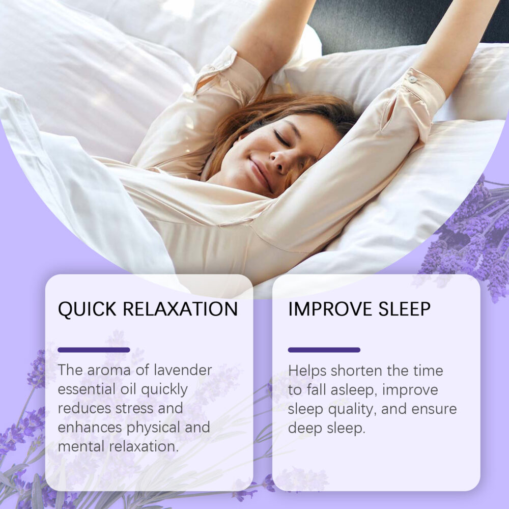 Lavender sleep Essential oil relieves physical discomfort light sleep relax body and mind care sleep essential oil #JL04-XIB07-A051-10-VT1 - Image 3