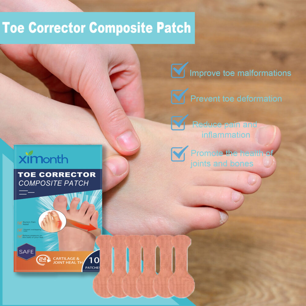 Corrective foot pads relieve pain and swelling of the big toe valgus joint Foot care Corrective foot pads #JL04-XIB05-A018-33-BU1 - Image 3