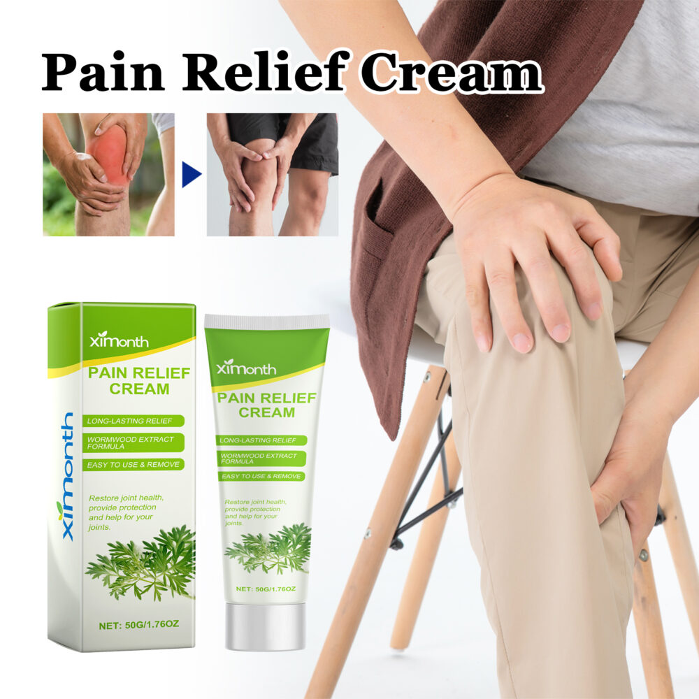 Wormwood muscle and bone pain relief cream to relieve hand and foot joints lumbar spine cervical knee pain cream #JL04-XIB04-A012-50-GN1 - Image 3