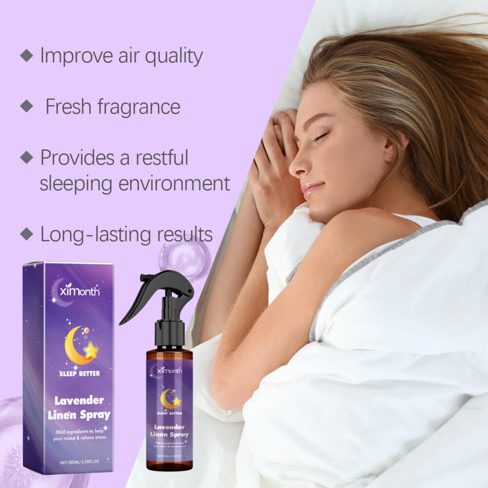 Lavender Essential Oil Sleep Spray Pamper to help you fall asleep quickly and relieve fatigue #JL04-XIB07-A056-100-VT1 - Image 12