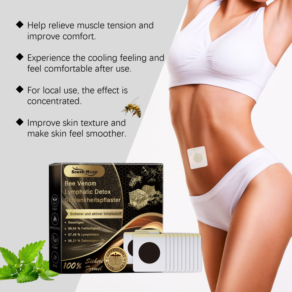 Bee Venom Lymph Detox Slimming Stick Bee Venom Lymph Detox Slimming Stick Body Shaping Slimming Increase vitality digestion health detumescence Slimming Body shaping #JL04-SOB07-A012-10-BK1 - Image 12