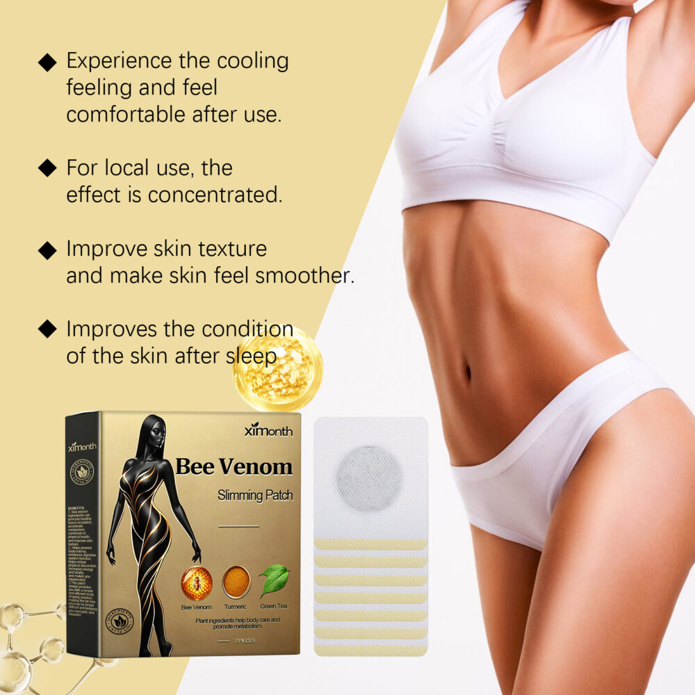 Bee Venom Body Shaping Patch shapes and tights body skin Belly Bye meat slim body light beauty considerate #JL04-XIB07-A049-7-GD1 - Image 12