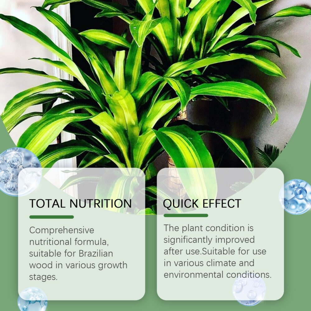 Nutrient solution for plants Green plant fertilizer Nutrient solution for green leaf pot Brazilian wood fertilizer #JL04-MO-F01-0044-01 - Image 3