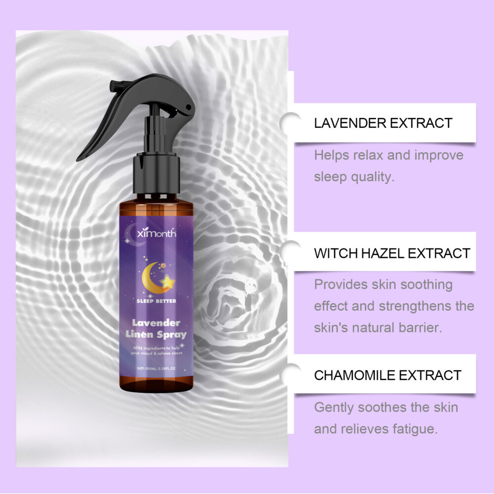 Lavender Essential Oil Sleep Spray Pamper to help you fall asleep quickly and relieve fatigue #JL04-XIB07-A056-100-VT1 - Image 6