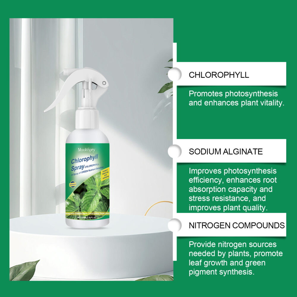 Chlorophyll spray flowers and fruit trees green plants green leaves healthy growth universal whole plant nutrient solution #WM-MOF01-A027-100-GN1 - Image 6