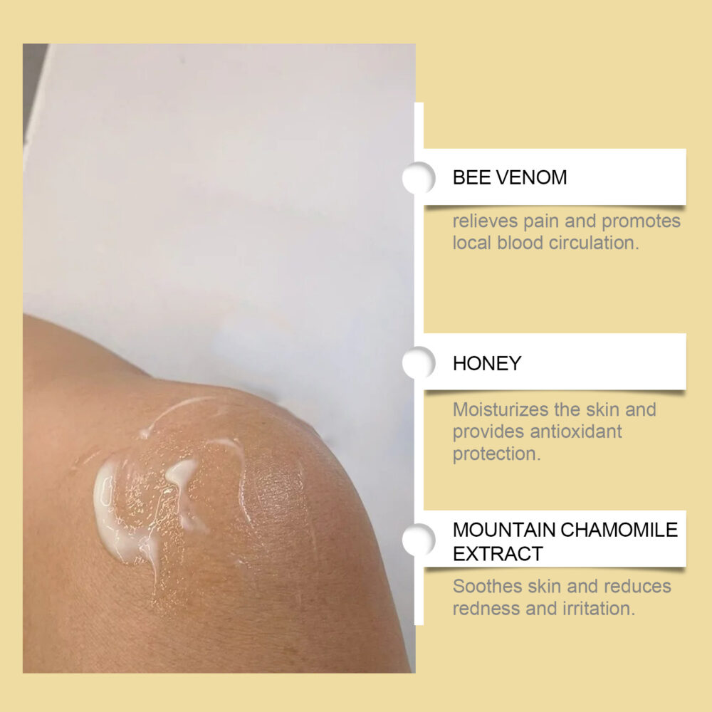 Bee venom care cream can effectively relieve body joints and bones aching health care external massage care #JL04-XIB07-A075-120-WH1 - Image 6