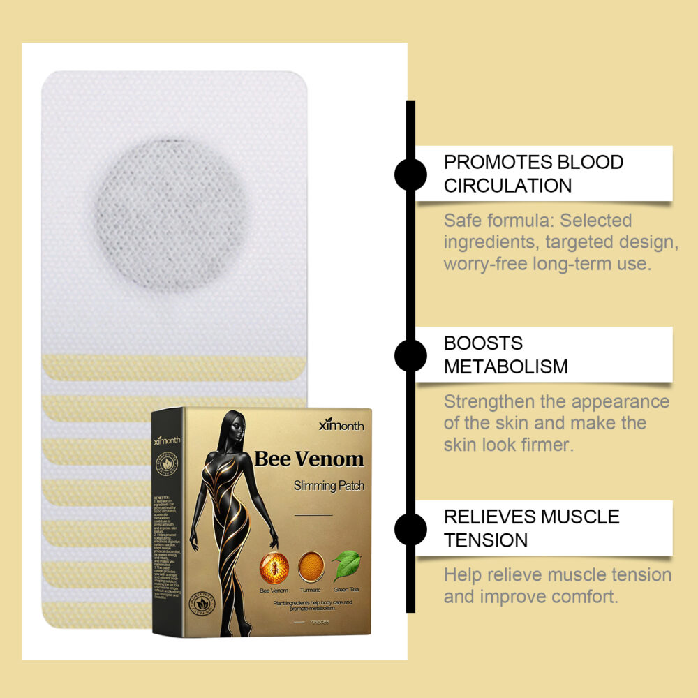 Bee Venom Body Shaping Patch shapes and tights body skin Belly Bye meat slim body light beauty considerate #JL04-XIB07-A049-7-GD1 - Image 6