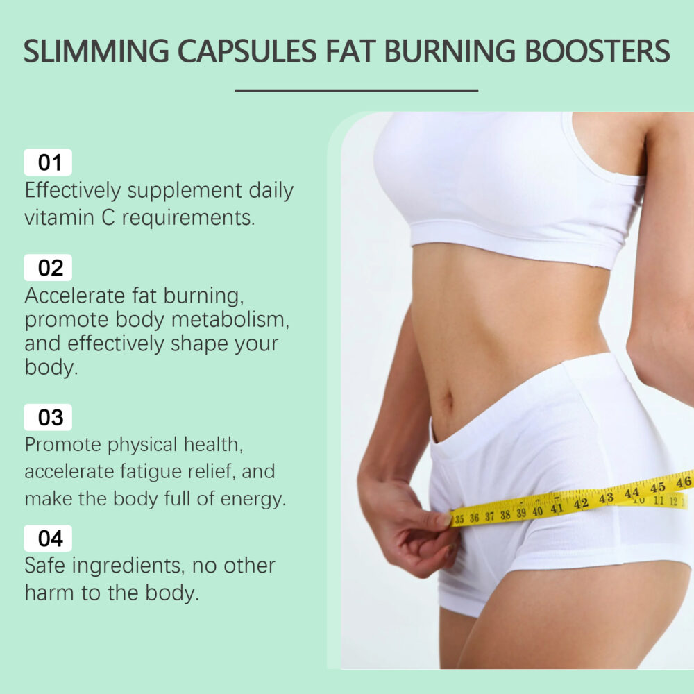 L-carnitine capsule Weight loss capsule fat burning booster body treatment #JL04-GOB07-A034-60-BK1 - Image 6