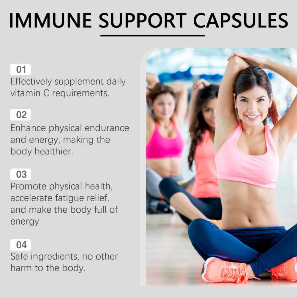 Nori dietary supplement capsule Immune Support capsule body treatment #JL04-GOB07-A030-60-WH1 - Image 7