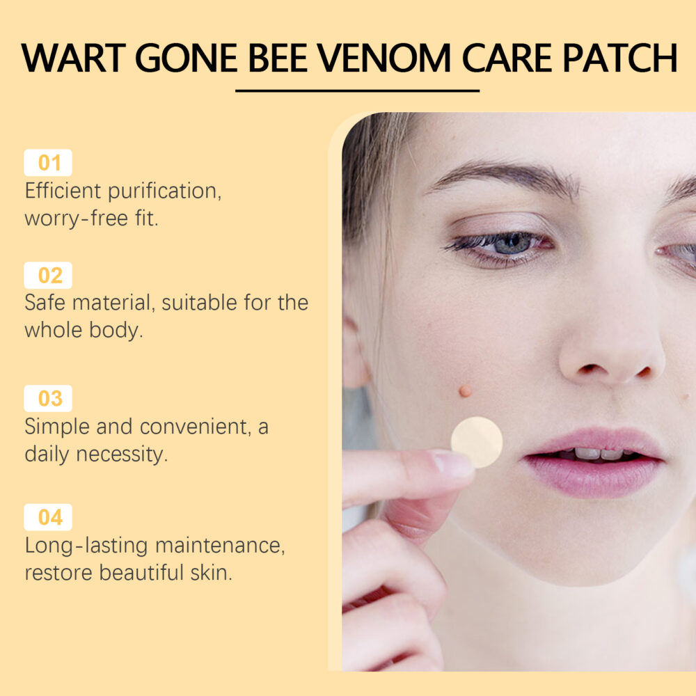 Bee Poison Verruca Patch to improve smooth skin to eliminate nevus acuteness verruca filamentous carnaut verruca patch #JL04-XIB06-A010-150-YE1 - Image 6