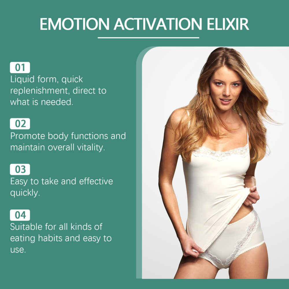 Mood activating drops Mood Activating Elixir body treatment #WM-GOI02-A059-30-BK1 - Image 7