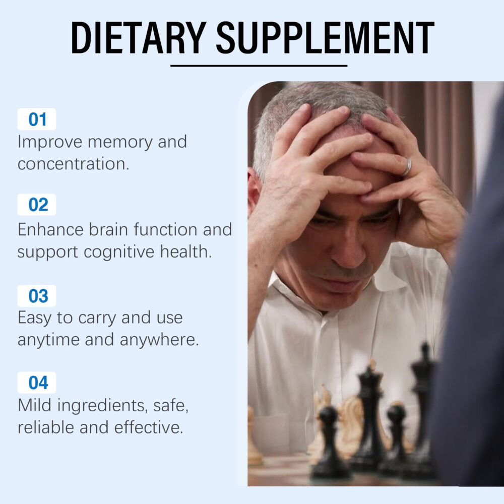 Memory supplement drops Dietary supplements Body therapy #WM-GOB07-A043-60-WH1 - Image 7