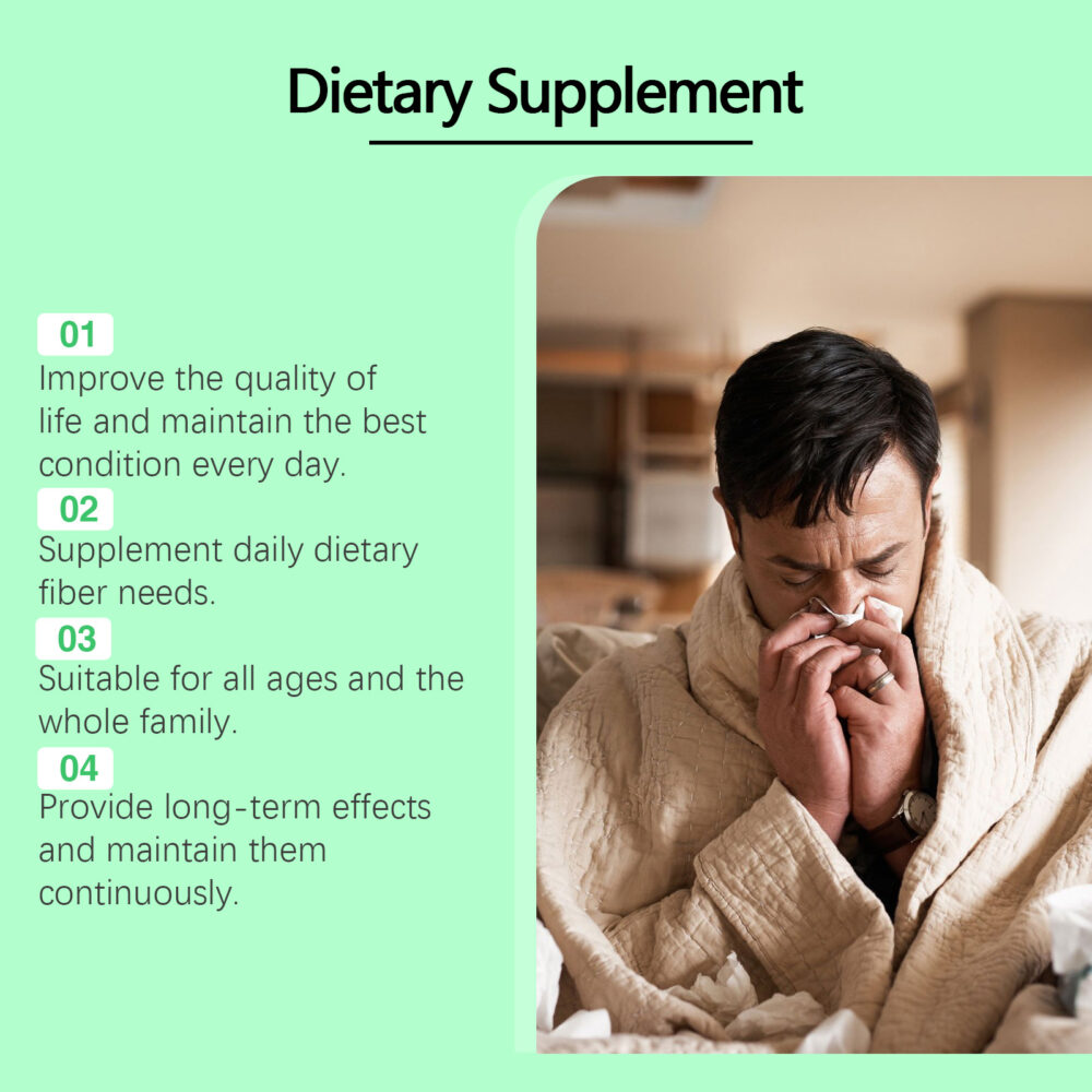 Dietary fiber supplements for body therapy #WM-GOI02-A061-60-GN1 - Image 6