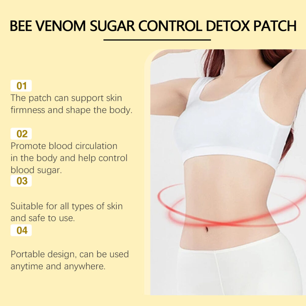 Bee Venom Body Shaping Patch Firming body fat arms Showing off the figure of the beautiful and caring tablet #JL04-SOB04-A020-10-YE1 - Image 7