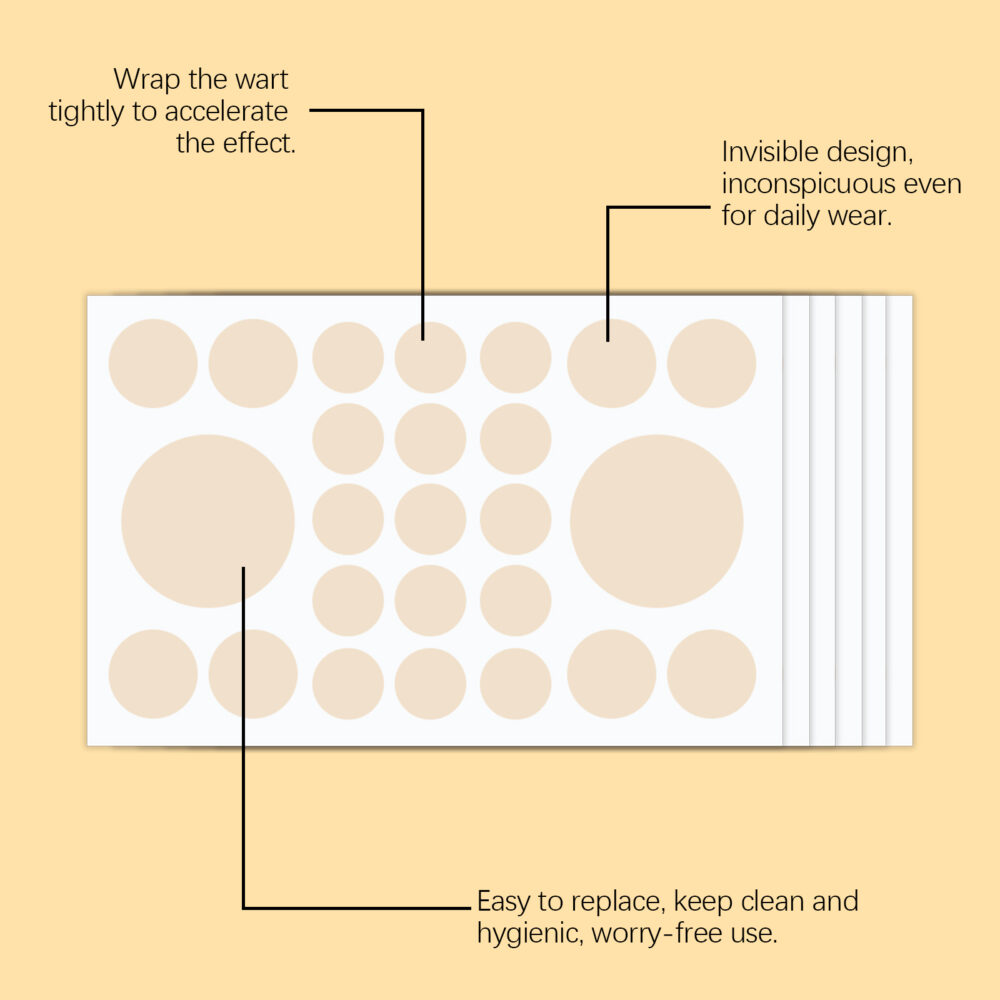 Bee Poison Verruca Patch to improve smooth skin to eliminate nevus acuteness verruca filamentous carnaut verruca patch #JL04-XIB06-A010-150-YE1 - Image 7