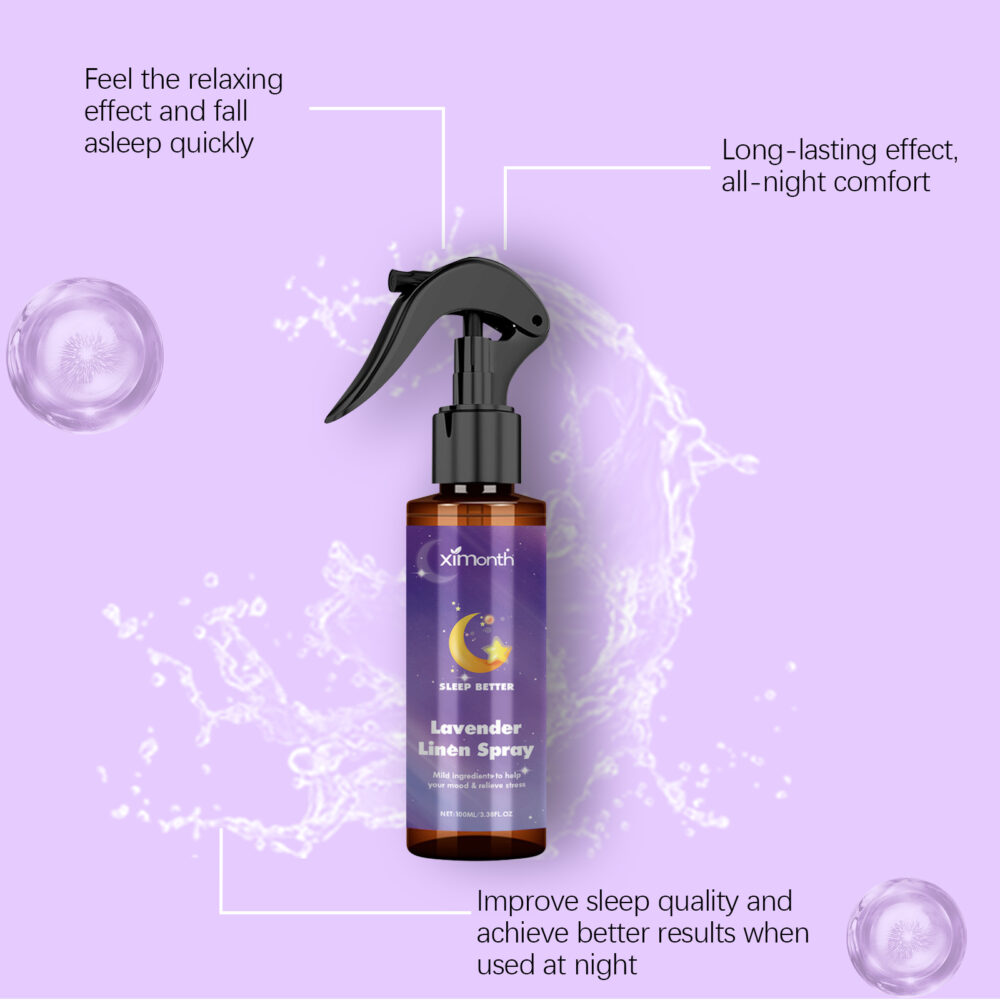 Lavender Essential Oil Sleep Spray Pamper to help you fall asleep quickly and relieve fatigue #JL04-XIB07-A056-100-VT1 - Image 8