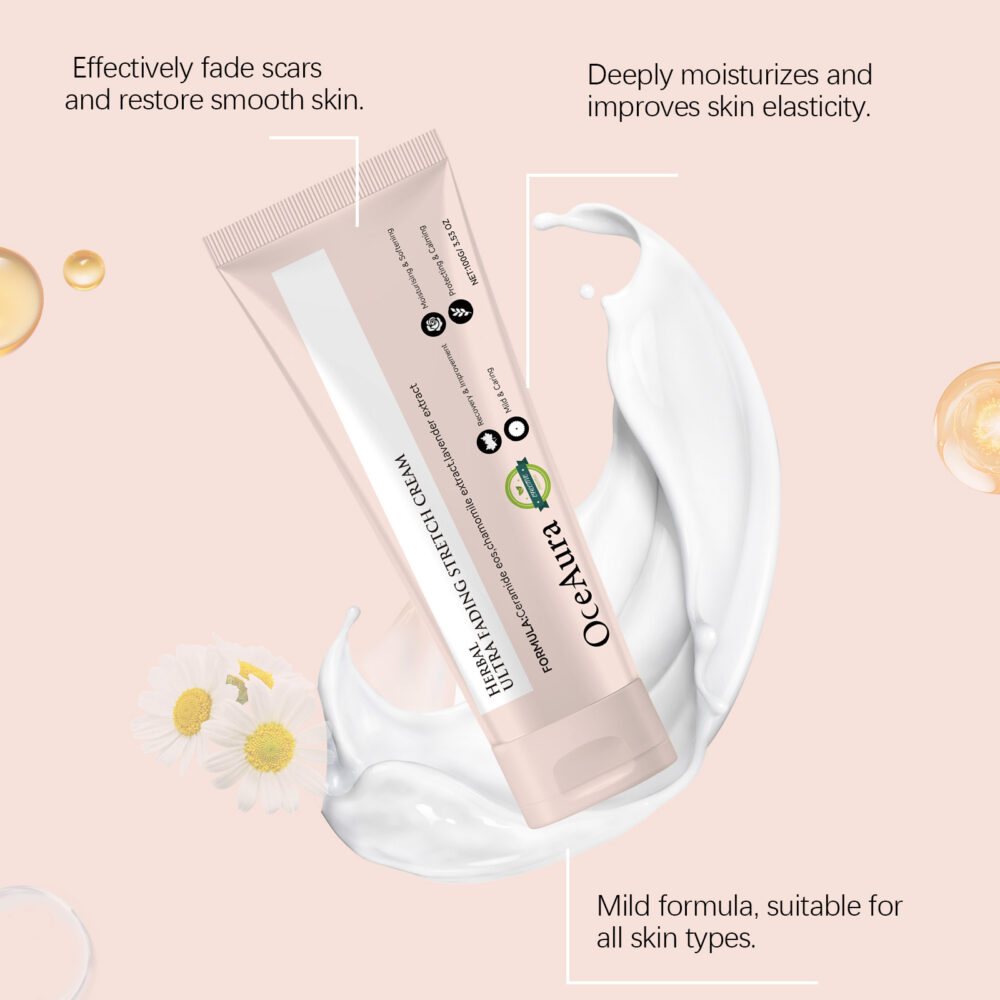 Pregnancy Care Cream Lighten fat marks Postpartum scar repair Smooth skin body care cream #JL04-OCA06-A087-100-PK1 - Image 8