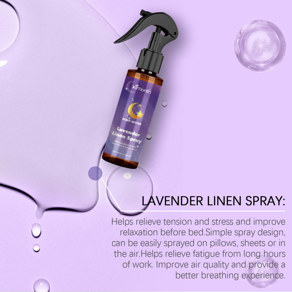 Lavender Essential Oil Sleep Spray Pamper to help you fall asleep quickly and relieve fatigue #JL04-XIB07-A056-100-VT1 - Image 9