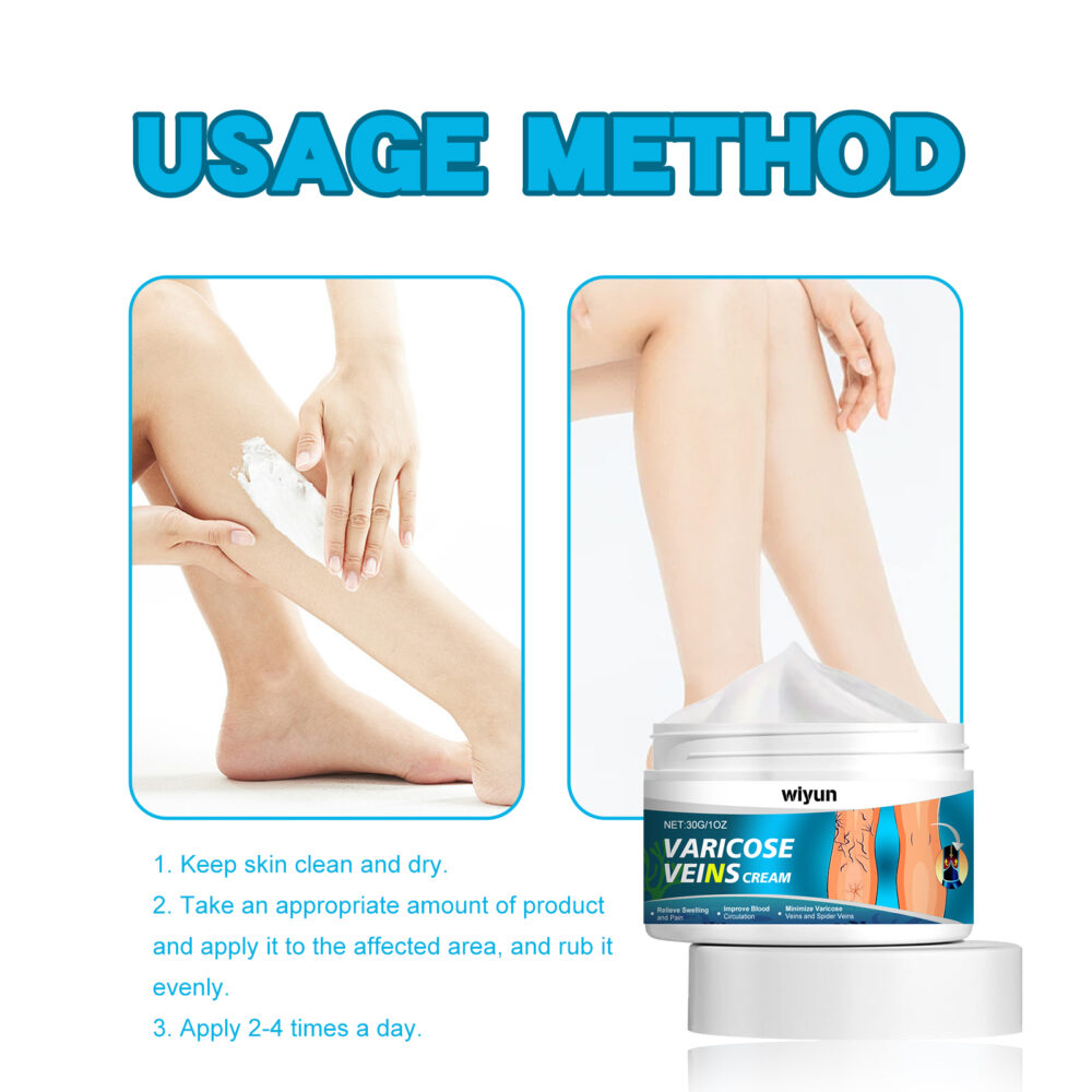 Venous Cream Muscle soreness and swelling relief discomfort Smoothing blood vessel Massage cream #JL04-WYB04-A001-30-BU1 - Image 9