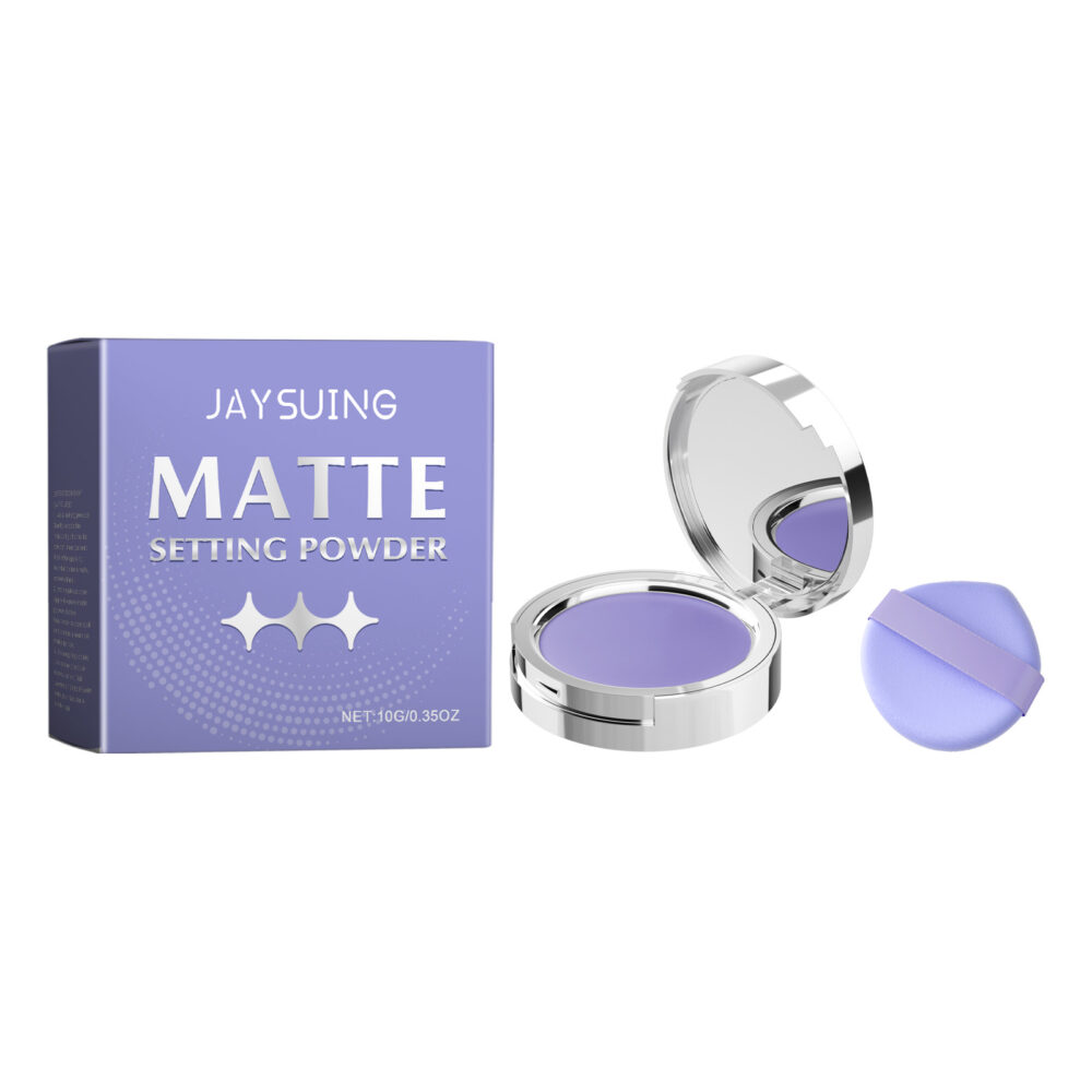 Matte Finishing Powder, Natural Lasting Concealer Oil Control Light Light And Easy To Remove Makeup Finishing Powder #JL05-w13130551