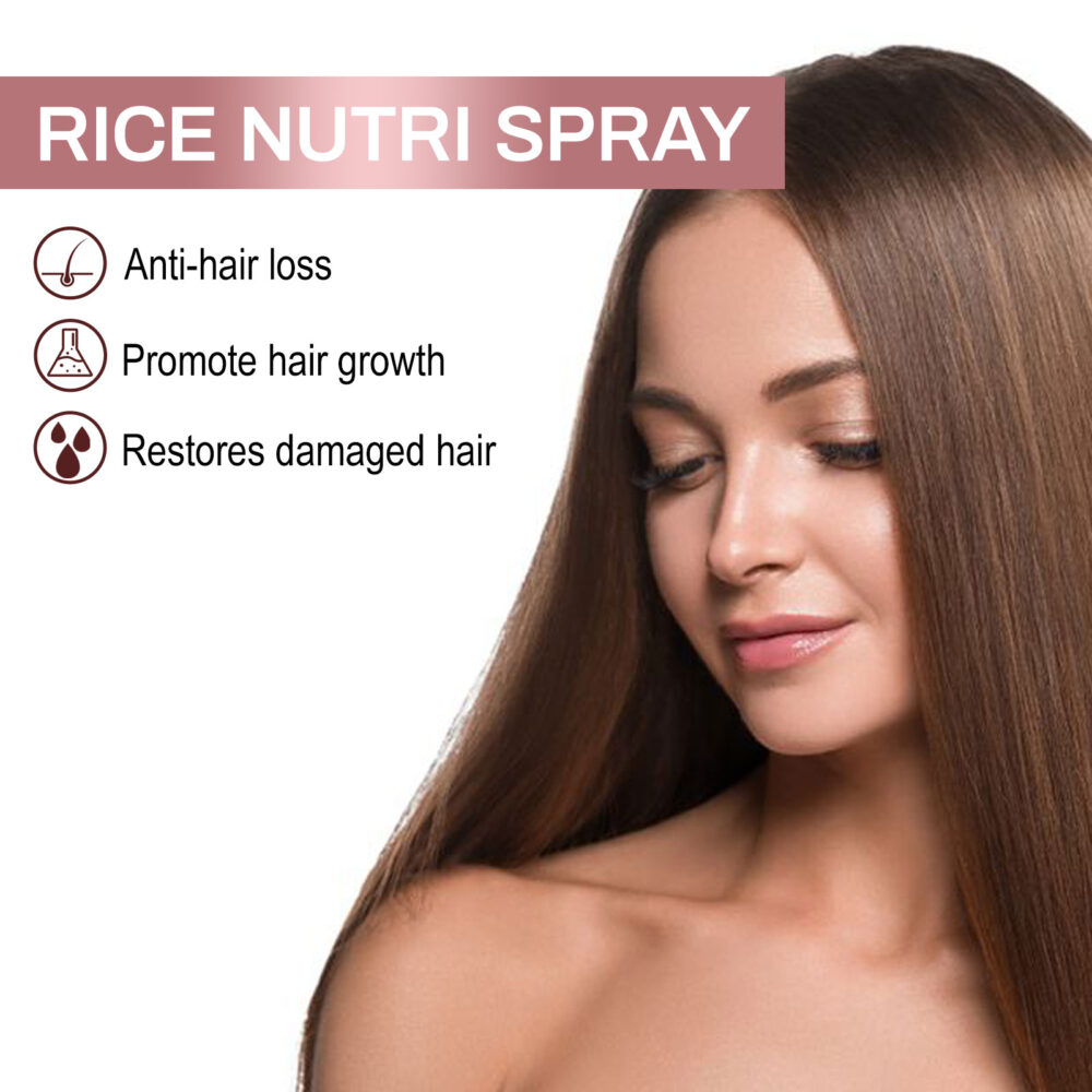 Rice Dense Hair Mist Strengthens Hair And Repairs Hair Follicles And Hair Roots, Preventing Hair From Falling Out, And Thick Hair Mist #JL05-w13123825 - Image 3