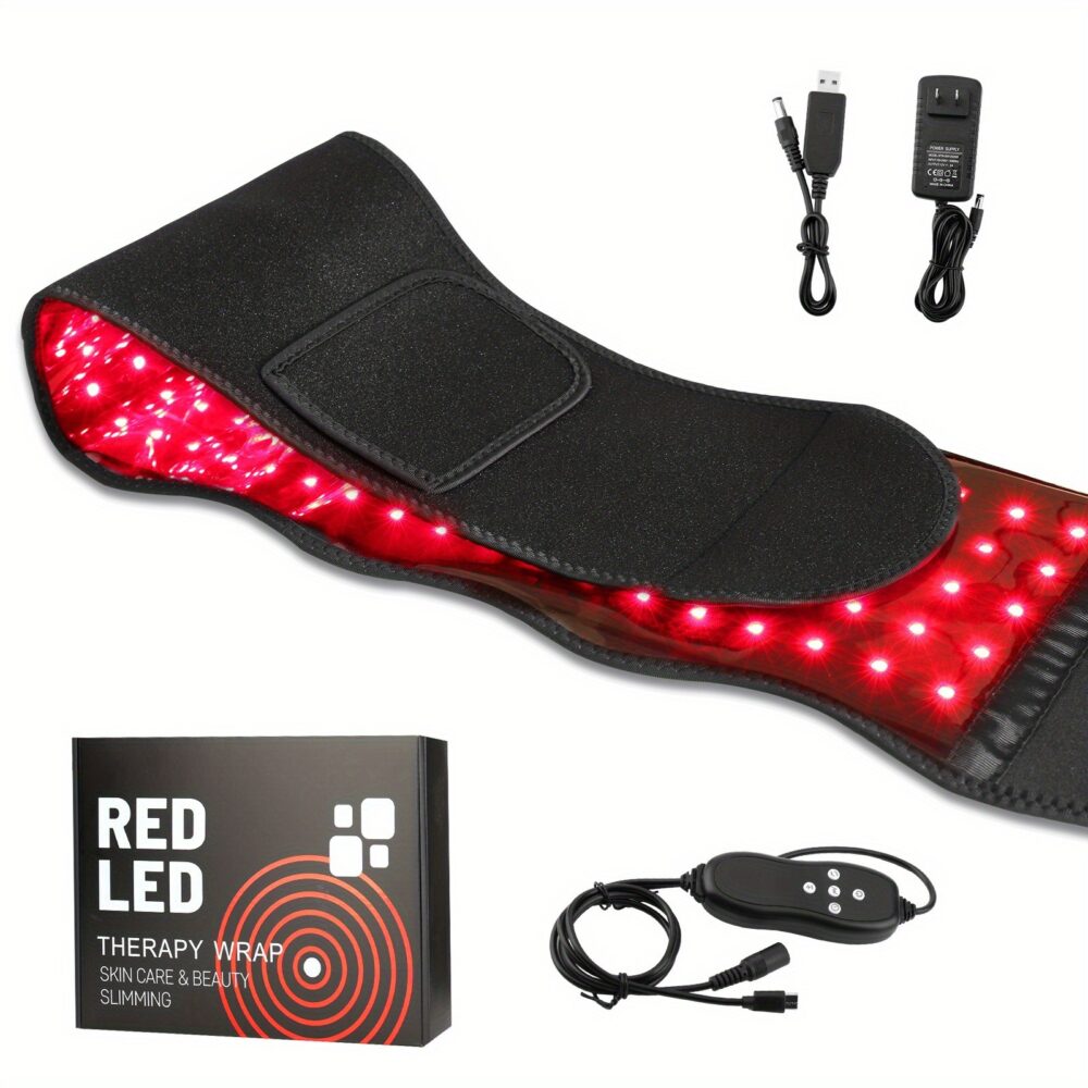 Red Light Massage Belt ,Protective Breathable Belt, Warm , Wearable Device, Tight Waist, Gift For Women Men #JL06-07583030 - Image 4